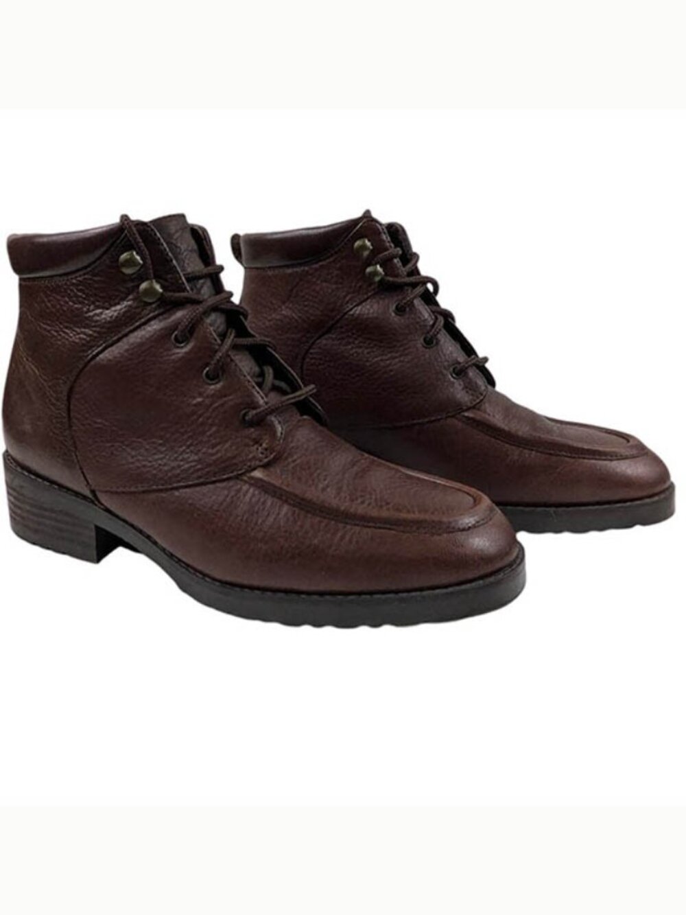 Danexx Stanford Ankle Boot Womens 5.5M Brown Leather Lace Up Bootie‎ Active